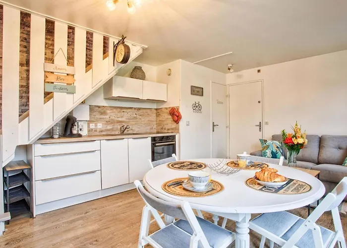 Duplex Cosy En Bord De Avec Parking - Fr-1-788-98 Apartmán Merville-Franceville-Plage